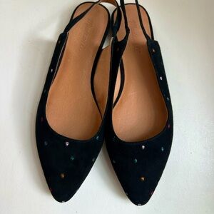 Madewell Margo Slingback Flat  - 8.5